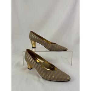 Vintage Timothy Hitsman Heels Striped